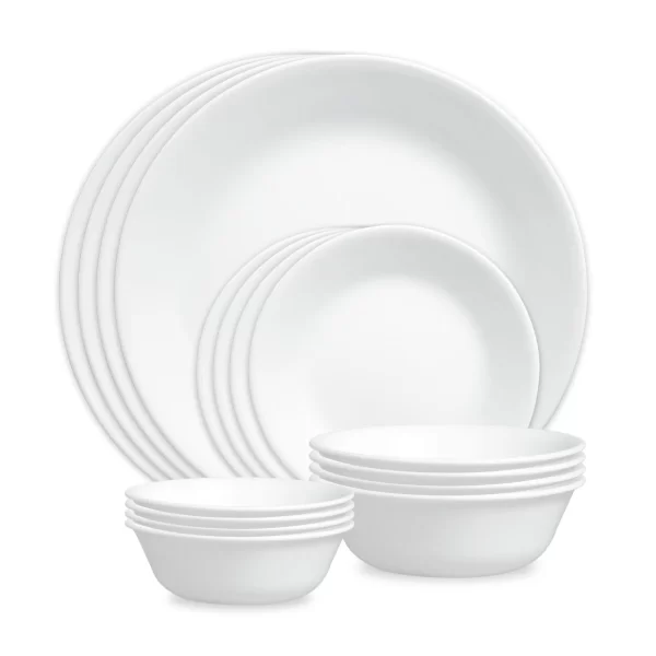 1148417_CorelleWFW16pcsetnomug_ATF_SquareTile1 Winter Frost White 16-piece Mugless Dinnerware Set, Service for 4